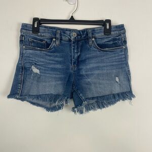 Blank NYC The Hiker Short. Distressed Cut Off Denim Shorts. Size 28.